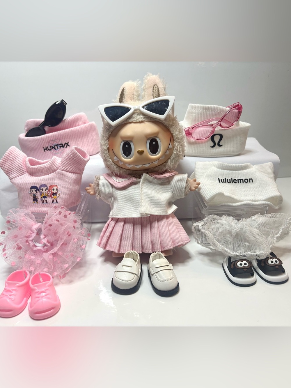 3 Complete Outfits for Your Labubu! (Doll NOT included).